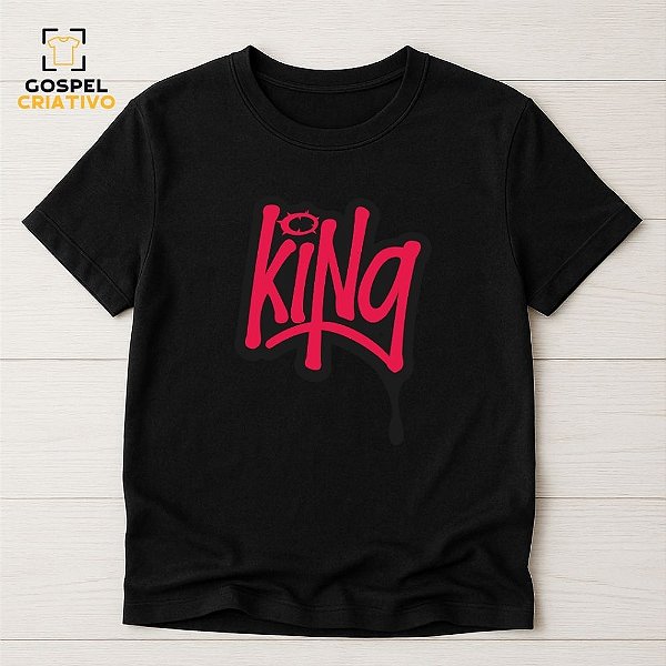 Camiseta Cristã Evangélica King