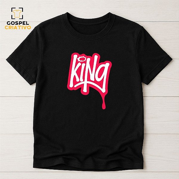 Camiseta Cristã Evangélica King