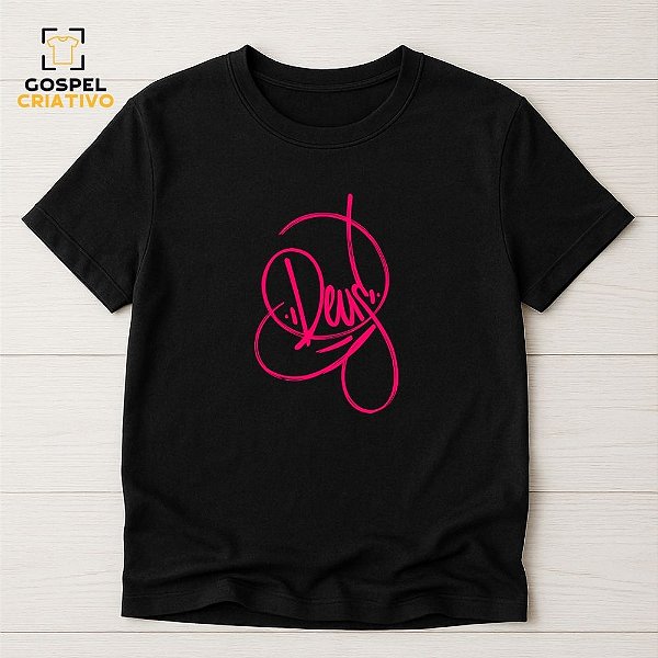 Camiseta Cristã Evangélica Deus