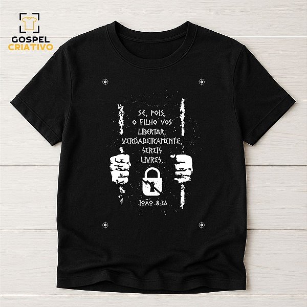 Camiseta Cristã Evangélica Libertação