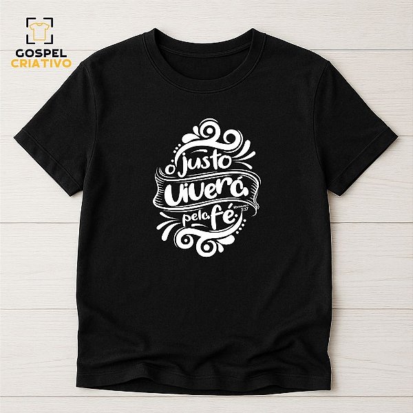 Camiseta Cristã Evangélica Fé