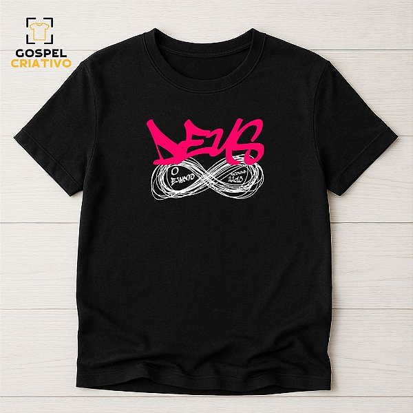 Camiseta Cristã Evangélica Deus