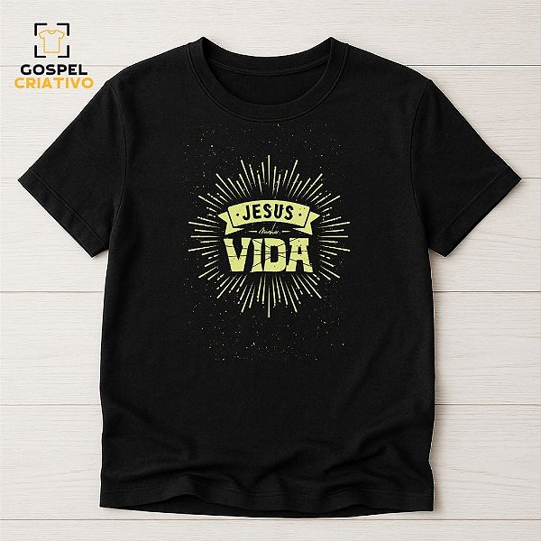 Camiseta Cristã Evangélica Jesus