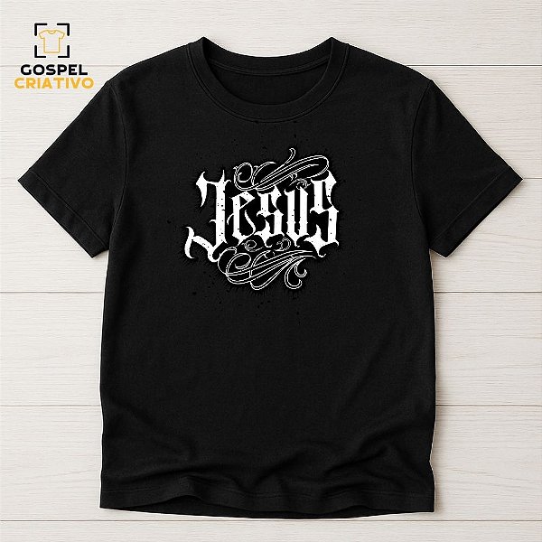 Camiseta Cristã Evangélica Jesus