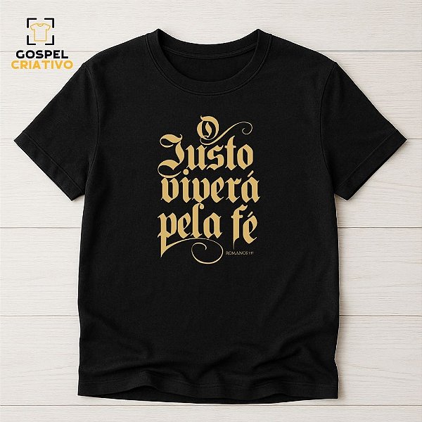 Camiseta Cristã Evangélica Fé