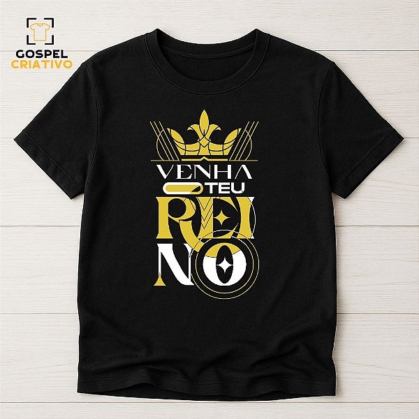 Camiseta Cristã Evangélica Reino