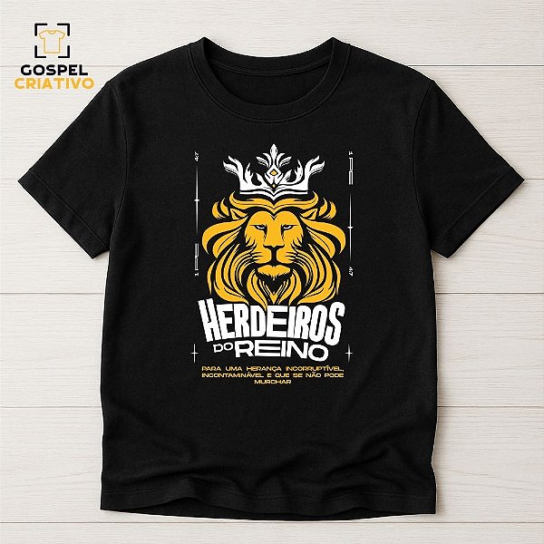 Camiseta Cristã Evangélica Reino
