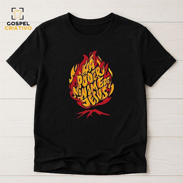Camiseta Cristã Evangélica Jesus