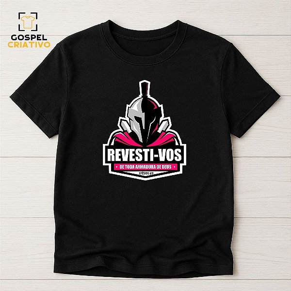 Camiseta Cristã Evangélica Batalha Espiritual