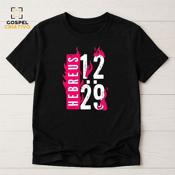 Camiseta Cristã Evangélica Hebreus