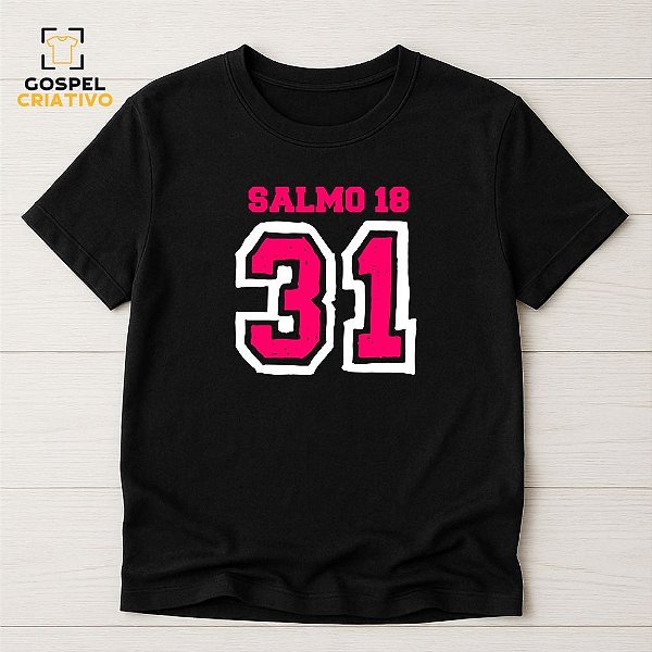 Camiseta Cristã Evangélica Salmos