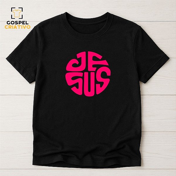 Camiseta Cristã Evangélica Jesus