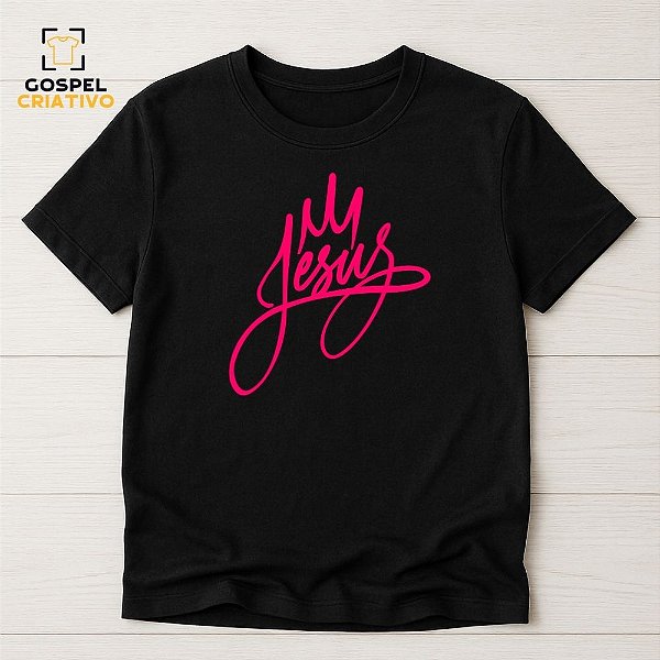 Camiseta Cristã Evangélica Jesus
