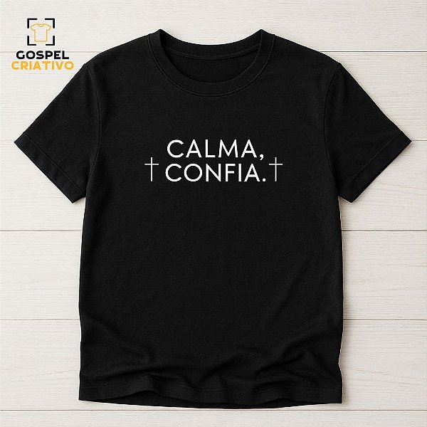 Camiseta Cristã Evangélica Fé