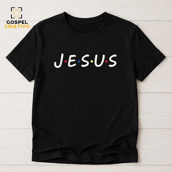 Camiseta Cristã Evangélica Jesus