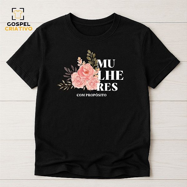 Camiseta Cristã Evangélica Mulher Cristã