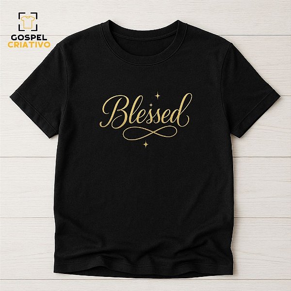 Camiseta Cristã Evangélica Blessed