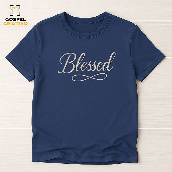 Camiseta Cristã Evangélica Blessed