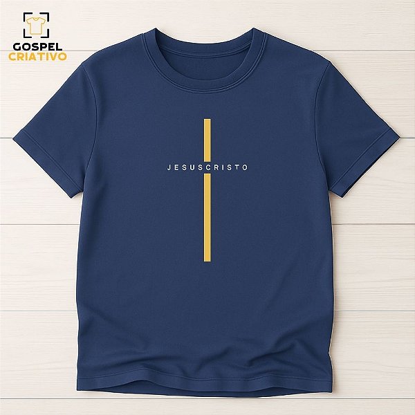 Camiseta Cristã Evangélica Cruz