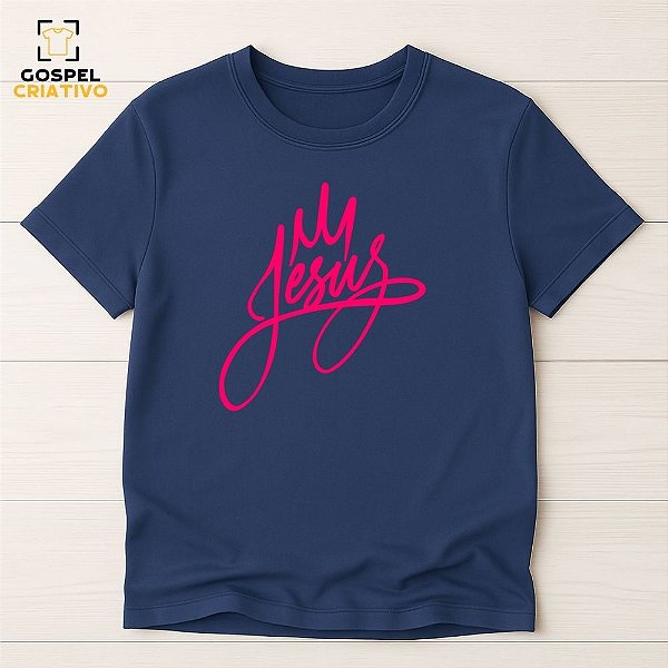 Camiseta Cristã Evangélica Jesus