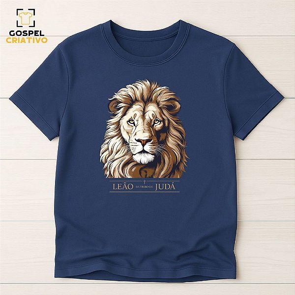 Camiseta Cristã Evangélica Leão
