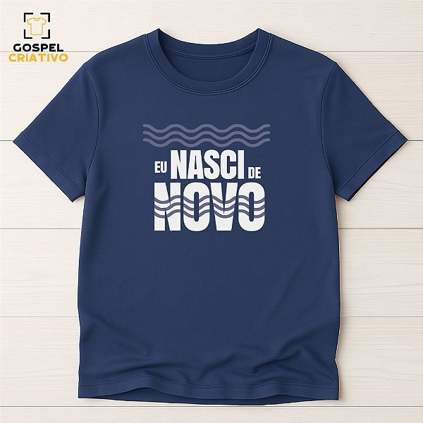 Camiseta Para Batismo Evangélico