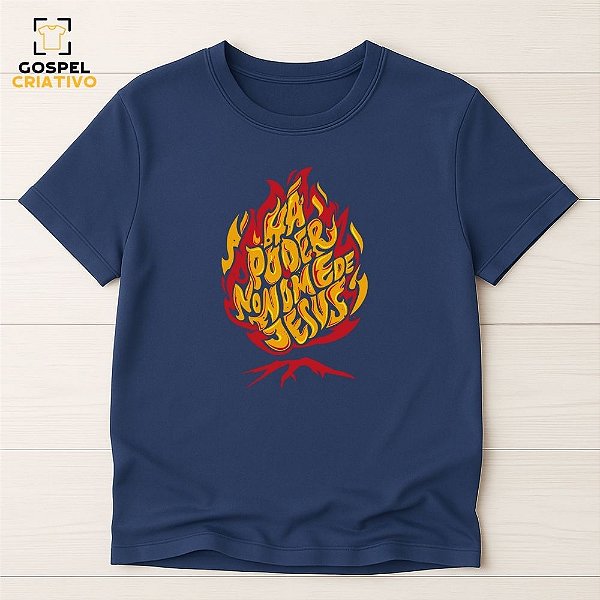 Camiseta Cristã Evangélica Nome de Jesus