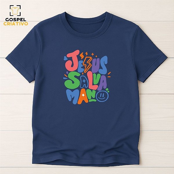 Camiseta Cristã Evangélica Jesus Salva