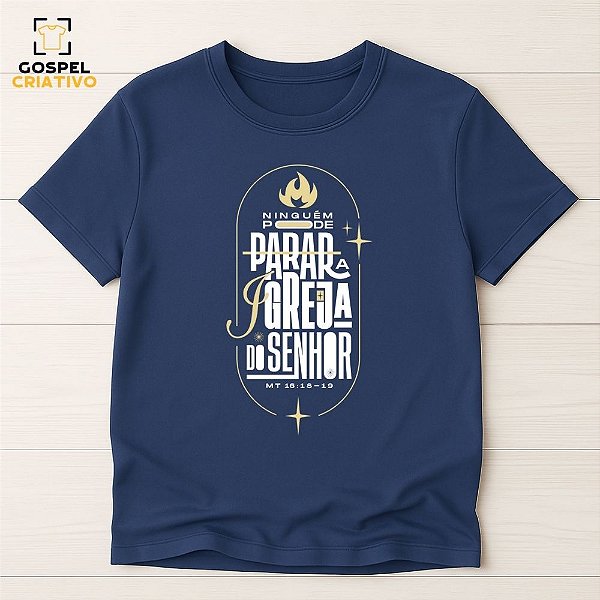 Camiseta Cristã Evangélica Igreja