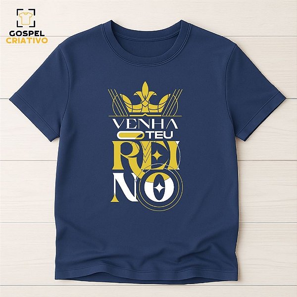 Camiseta Cristã Evangélica Reino