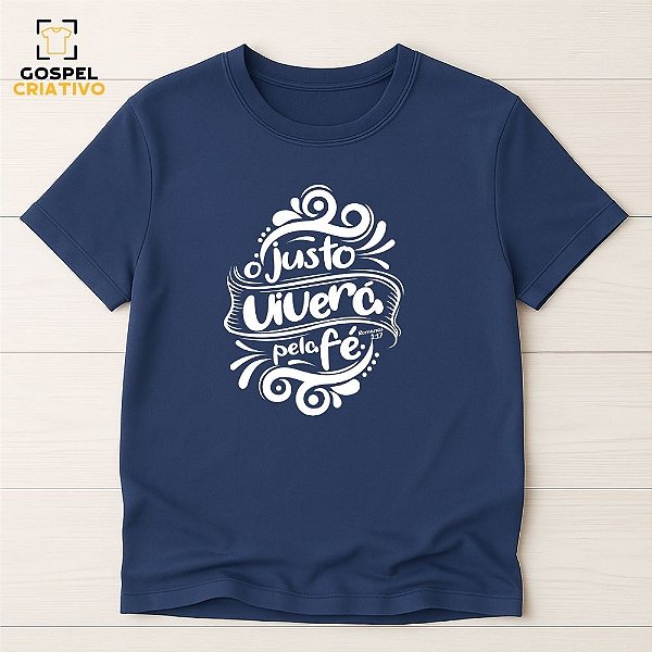 Camiseta Cristã Evangélica Fé