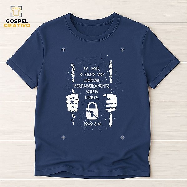 Camiseta Cristã Evangélica Libertação