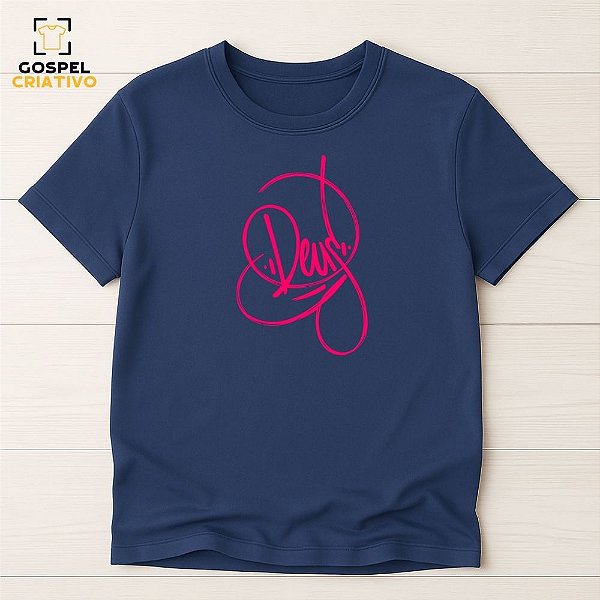 Camiseta Cristã Evangélica Deus