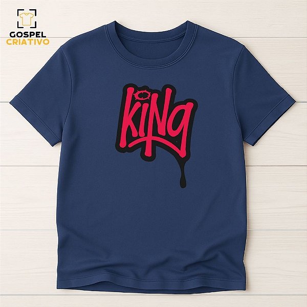 Camiseta Cristã Evangélica King