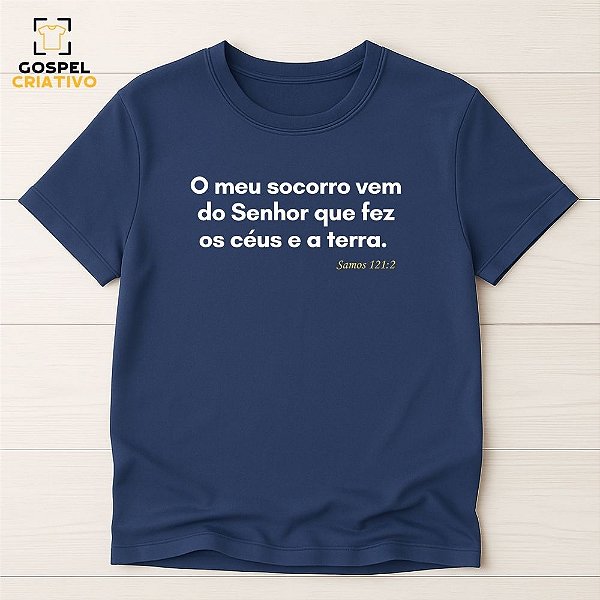 Camiseta Cristã Evangélica Versículo