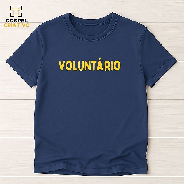 Camiseta Para Voluntários Na Igreja