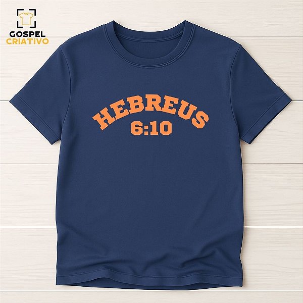 Camiseta Cristã Evangélica Hebreus