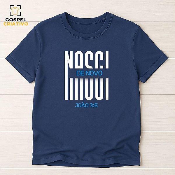 Camiseta Para Batismo Evangélico