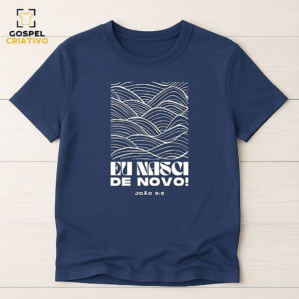Camiseta Para Batismo Evangélico