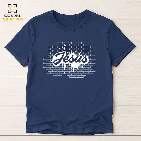 Camiseta Cristã Evangélica Jesus