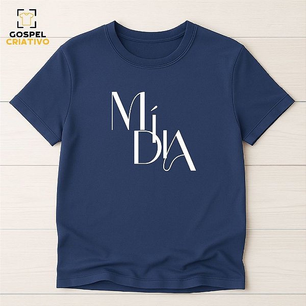 Camiseta Para Equipe de Mídia na Igreja