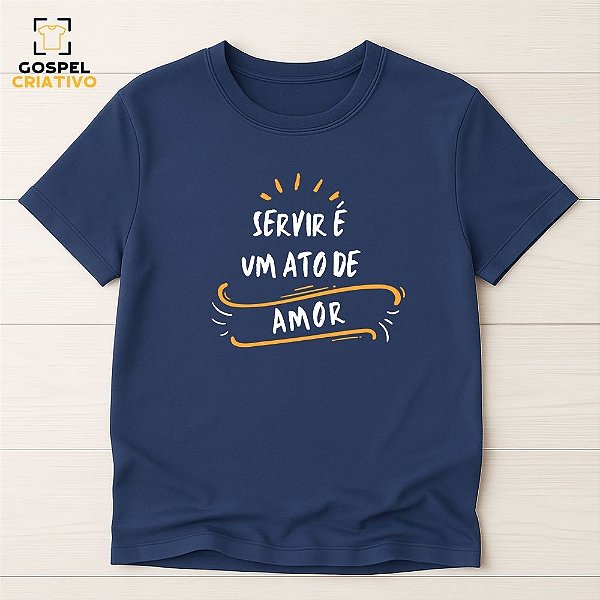 Camiseta Para Voluntários Na Igreja