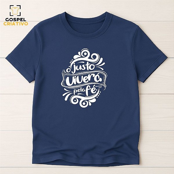 Camiseta Cristã Evangélica Fé
