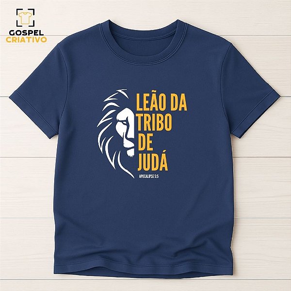 Camiseta Cristã Evangélica Leão