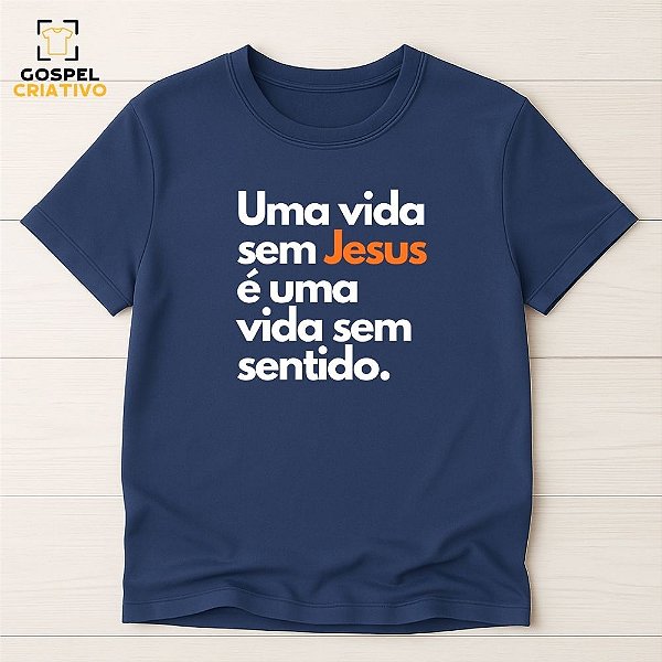 Camiseta Cristã Evangélica Uma Vida