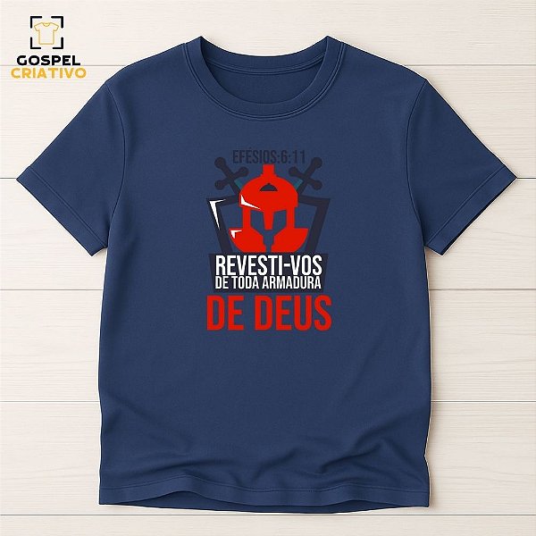 Camiseta Cristã Evangélica Revesti-vos