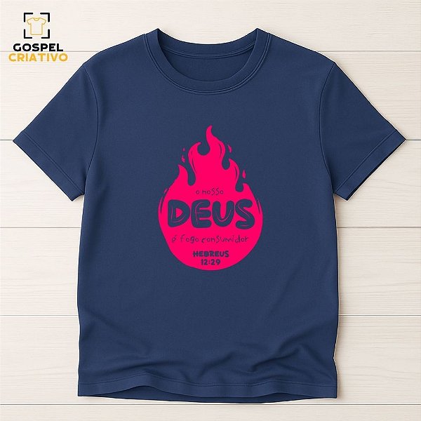 Camiseta Cristã Evangélica Deus