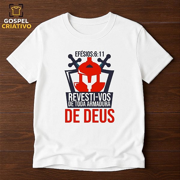 Camiseta Cristã Evangélica Revesti-vos