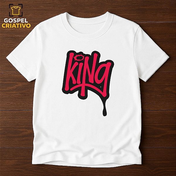 Camiseta Cristã Evangélica King