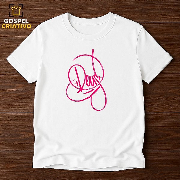 Camiseta Cristã Evangélica Deus